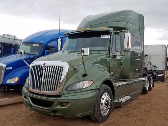 3HSDJSJR4DN191062 - 2013 INTERNATIONAL PROSTAR أخضر صورة 2