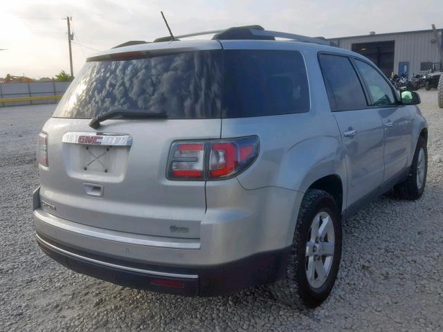 1GKKRPKD5EJ145239 - 2014 GMC ACADIA SLE SILVER photo 4