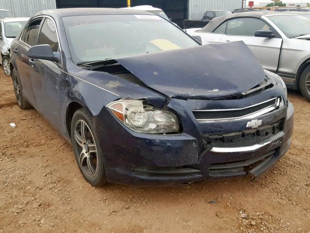 1G1ZA5EK6A4138091 - 2010 CHEVROLET MALIBU LS BLUE photo 1