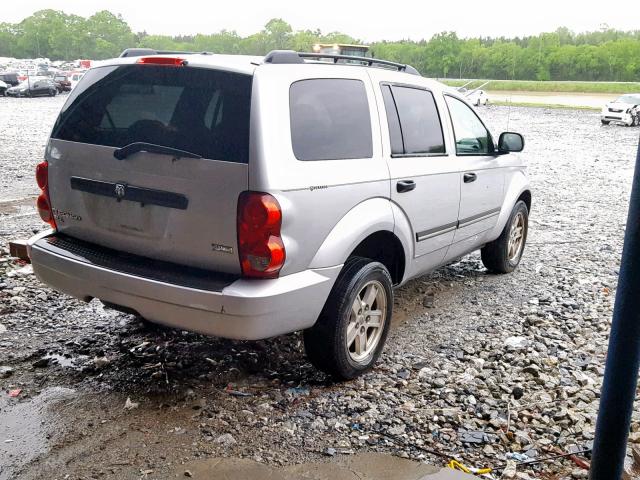 1D8HD48N58F116965 - 2008 DODGE DURANGO SL SILVER photo 4