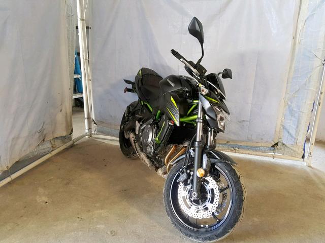 JKAEREH17KDA36346 - 2019 KAWASAKI ER650 H BLACK photo 1