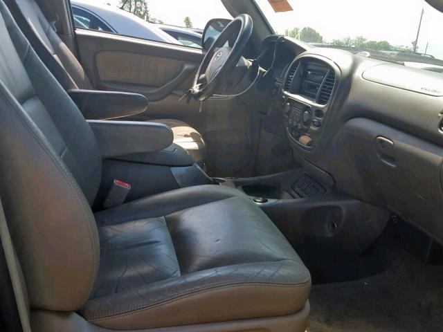 5TDBT48A25S239641 - 2005 TOYOTA SEQUOIA LI BLUE photo 5