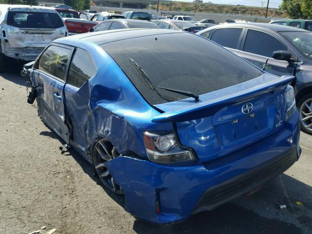 JTKJF5C77GJ016704 - 2016 TOYOTA SCION TC Mavi foto 3