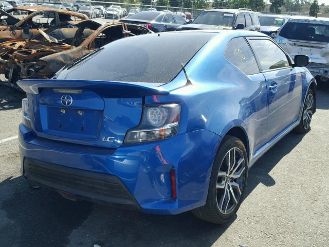 JTKJF5C77GJ016704 - 2016 TOYOTA SCION TC Mavi foto 4