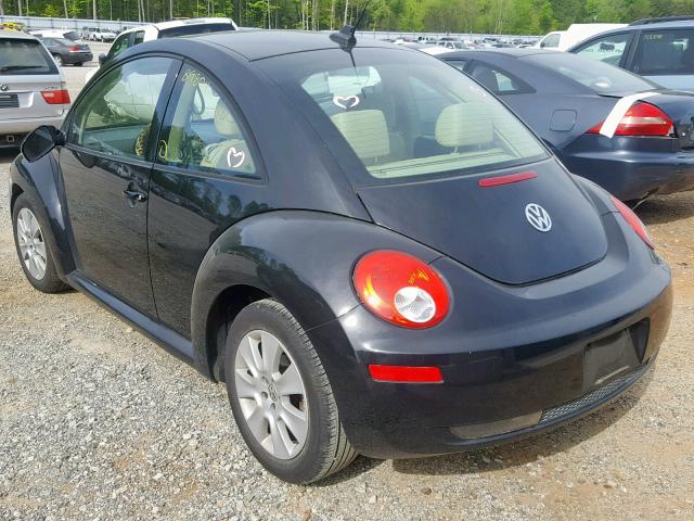 3VWRW31C68M517227 - 2008 VOLKSWAGEN NEW BEETLE Schwarz Foto 3