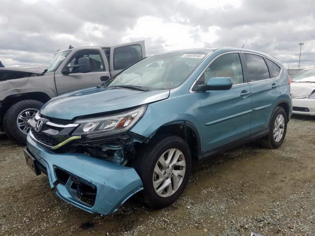 2HKRM4H71GH676121 - 2016 HONDA CR-V EXL  photo 2