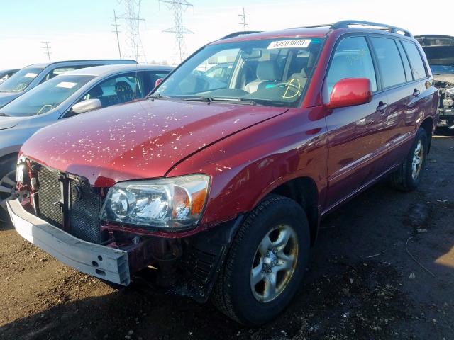 JTEGD21A860146978 - 2006 TOYOTA HIGHLANDER  photo 2