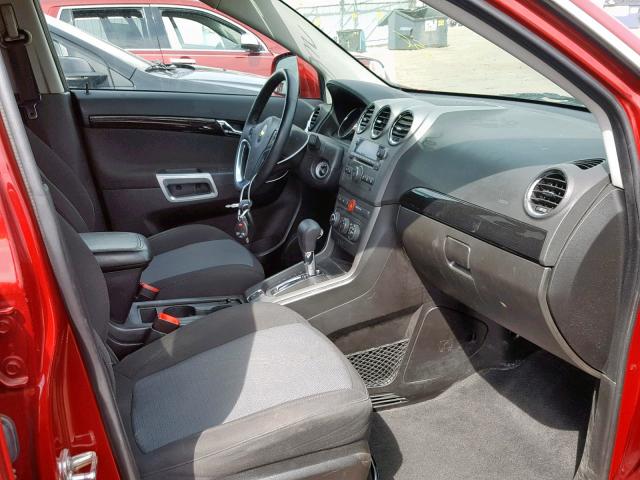 3GNAL2EKXDS611807 - 2013 CHEVROLET CAPTIVA LS 红色 照片 5