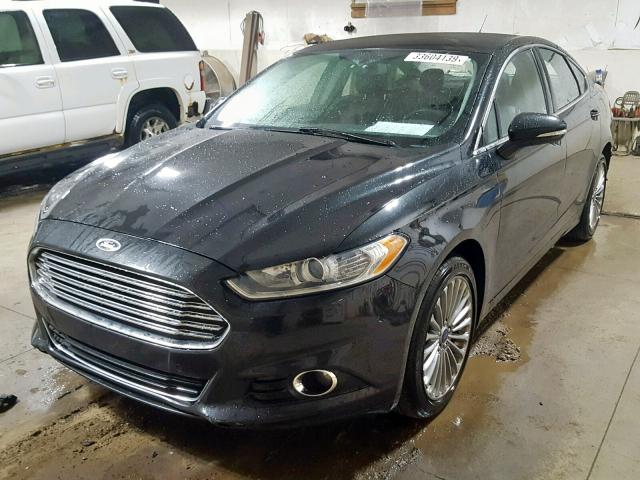 3FA6P0K92FR111861 - 2015 FORD FUSION TIT BLACK photo 2