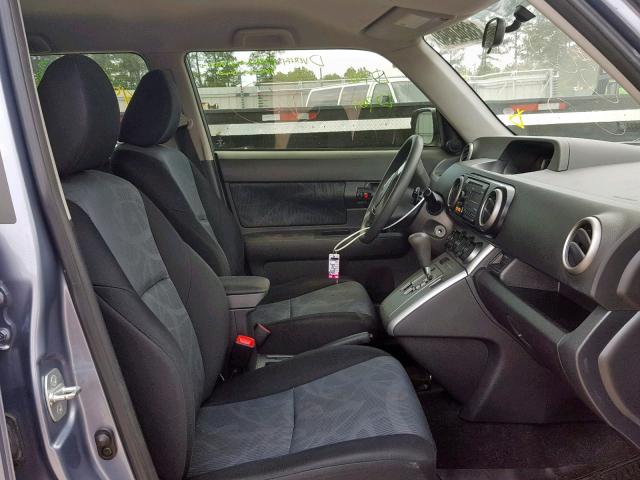JTLZE4FE8CJ001595 - 2012 TOYOTA SCION XB Blau Foto 5