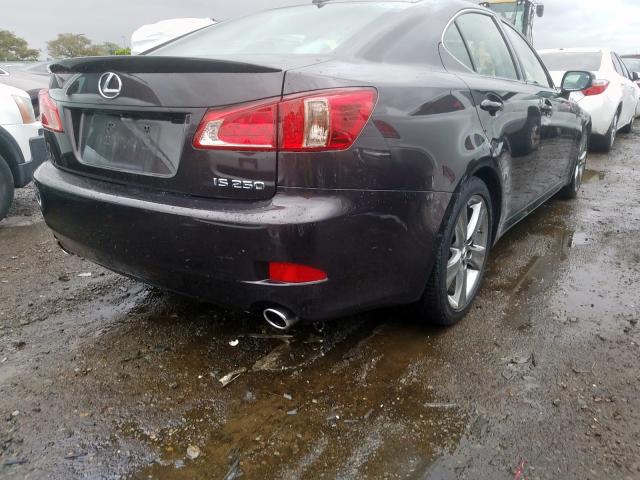 JTHBF5C23C5176368 - 2012 LEXUS IS 250  photo 4