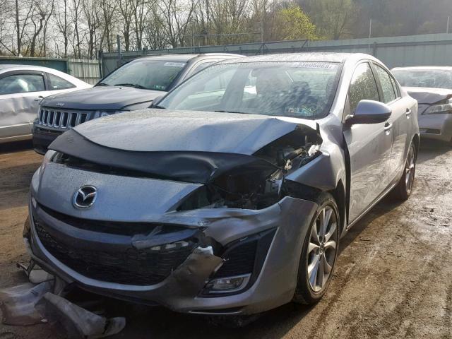 JM1BL1S65A1274622 - 2010 MAZDA 3 S GRAY photo 2