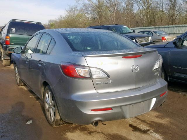 JM1BL1S65A1274622 - 2010 MAZDA 3 S GRAY photo 3