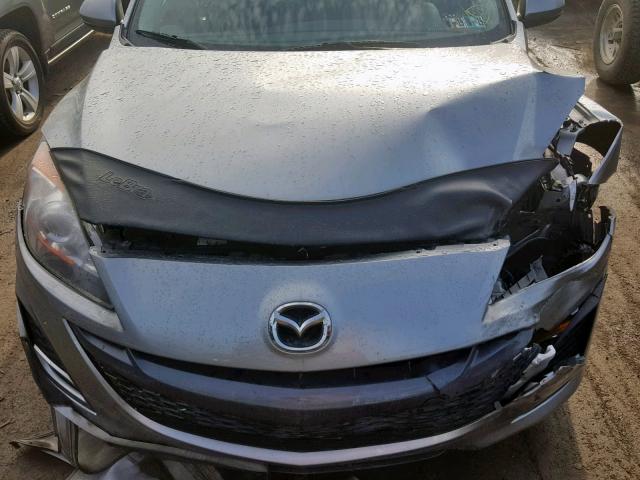 JM1BL1S65A1274622 - 2010 MAZDA 3 S GRAY photo 7