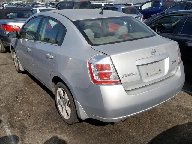 3N1AB61E97L628490 - 2007 NISSAN SENTRA 2.0 SILVER photo 3