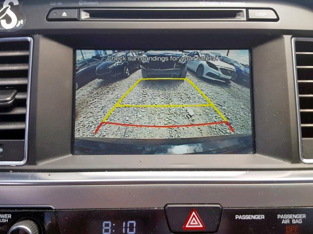 5NPE34AF9GH290002 - 2016 HYUNDAI SONATA SPO BLACK photo 9