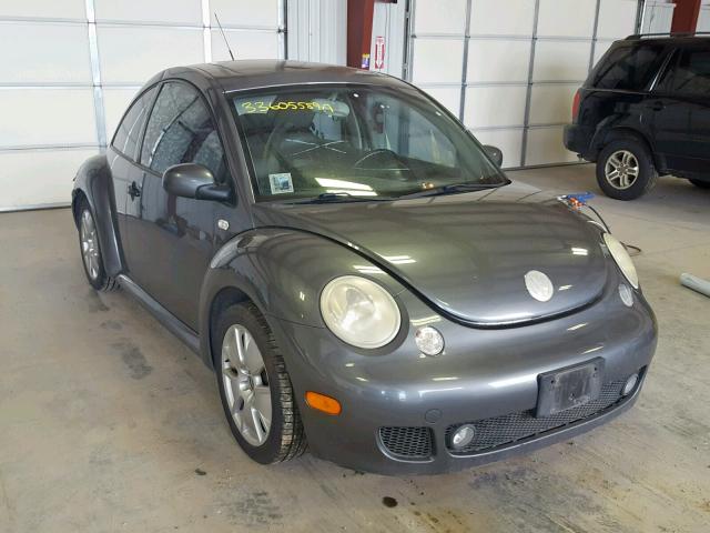 3VWFE21C73M414861 - 2003 VOLKSWAGEN NEW BEETLE ნაცრისფერი ფოტო 1