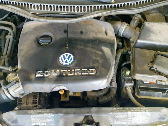 3VWFE21C73M414861 - 2003 VOLKSWAGEN NEW BEETLE ნაცრისფერი ფოტო 7
