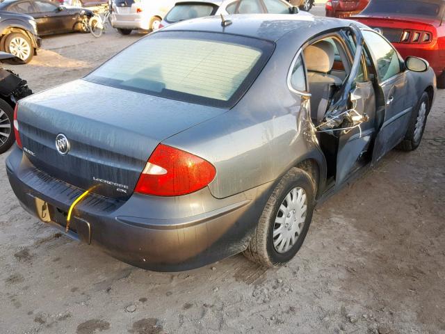 2G4WC582461204832 - 2006 BUICK LACROSSE C GREEN photo 4