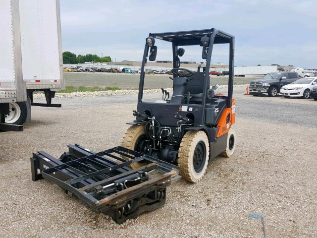 FGA1918200134 - 2018 DOOS FORKLIFT ORANGE photo 2