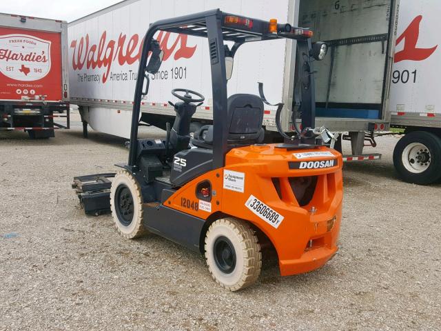 FGA1918200134 - 2018 DOOS FORKLIFT ORANGE photo 3