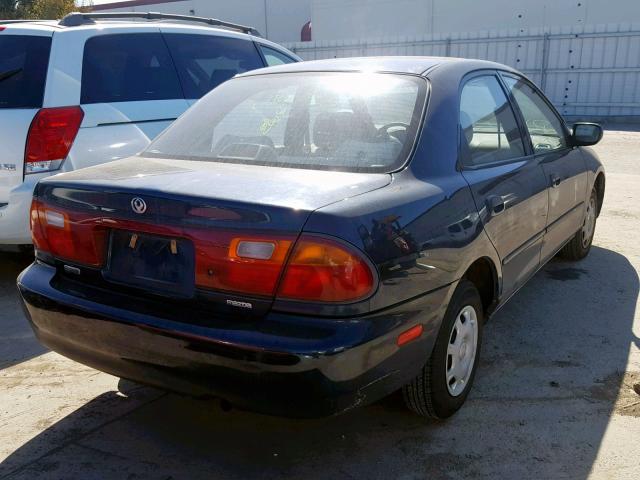 JM1BB1414T0344740 - 1996 MAZDA PROTEGE DX BLUE photo 4