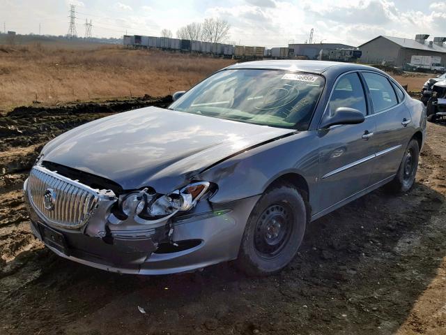 2G4WD582081138215 - 2008 BUICK LACROSSE C GRAY photo 2