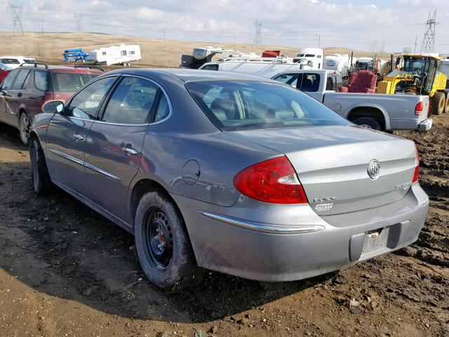 2G4WD582081138215 - 2008 BUICK LACROSSE C GRAY photo 3