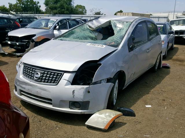 3N1AB61E77L663867 - 2007 NISSAN SENTRA 2.0 SILVER photo 2