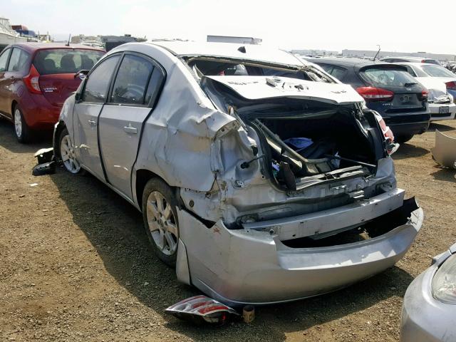 3N1AB61E77L663867 - 2007 NISSAN SENTRA 2.0 SILVER photo 3