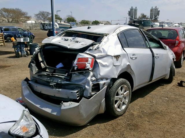 3N1AB61E77L663867 - 2007 NISSAN SENTRA 2.0 SILVER photo 4