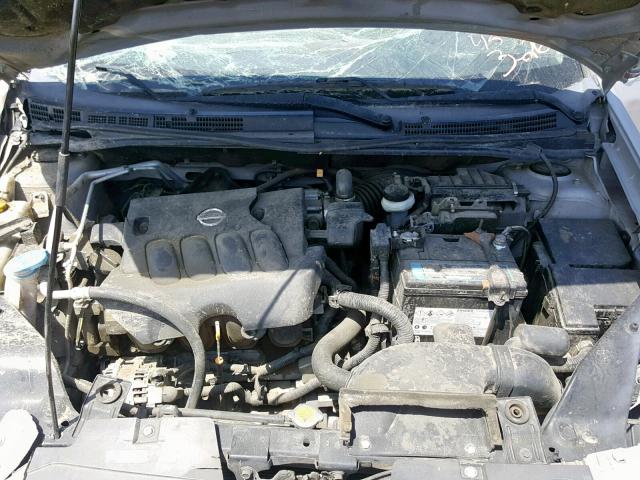 3N1AB61E77L663867 - 2007 NISSAN SENTRA 2.0 SILVER photo 7