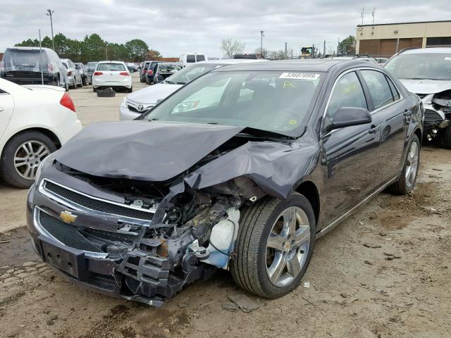 1G1ZD5E76BF130551 - 2011 CHEVROLET MALIBU 2LT GRAY photo 2