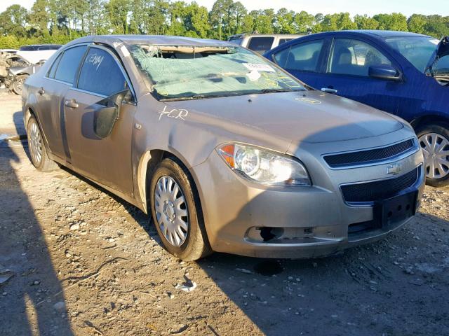 1G1ZG57B98F276931 - 2008 CHEVROLET MALIBU LS 金色 照片 1