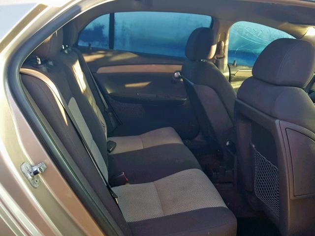 1G1ZG57B98F276931 - 2008 CHEVROLET MALIBU LS 金色 照片 6