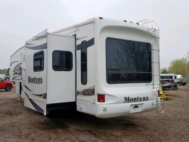 4YDF3402584700382 - 2008 KEYSTONE MONTANA WHITE photo 3