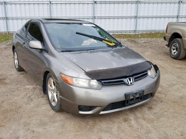 2HGFG11908H002400 - 2008 HONDA CIVIC EXL GRAY photo 1