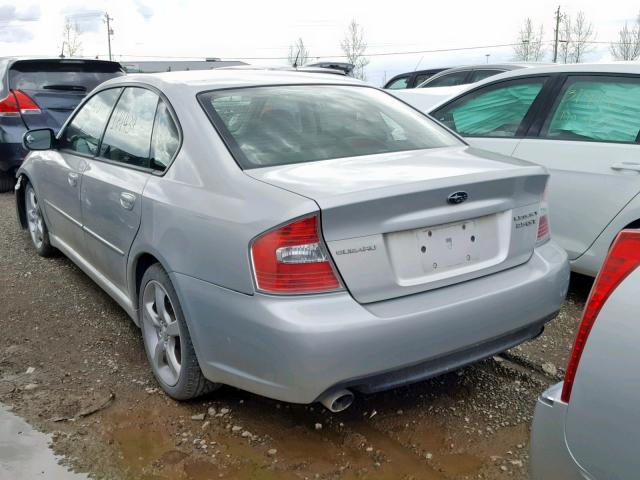 4S3BL676066202338 - 2006 SUBARU LEGACY GT SILVER photo 3