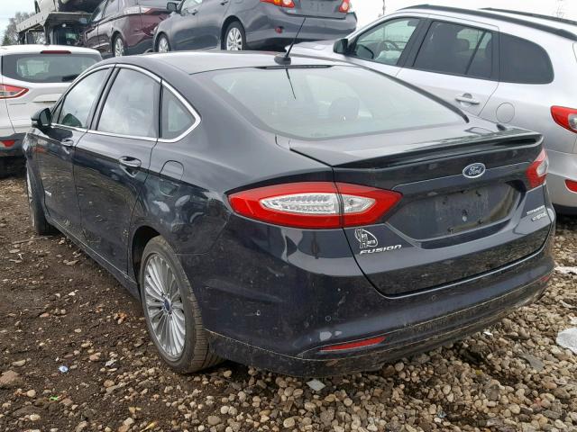 3FA6P0RU4ER357738 - 2014 FORD FUSION TIT BLACK photo 3