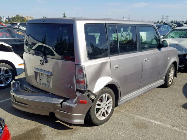 JTLKT324350171144 - 2005 TOYOTA SCION XB 金色 照片 4
