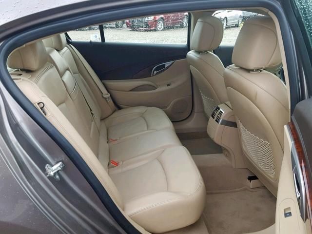 1G4GE5EV2AF292200 - 2010 BUICK LACROSSE C TAN photo 6