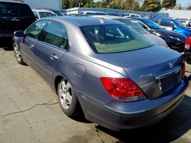 JH4KB16536C001905 - 2006 ACURA RL  photo 3