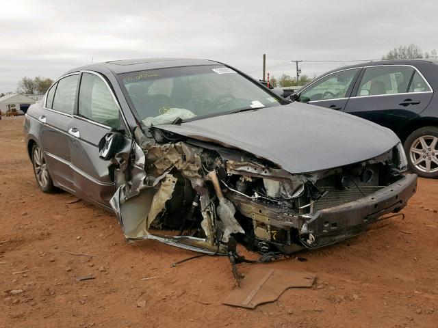 1HGCP3F82BA024886 - 2011 HONDA ACCORD EXL GRAY photo 1