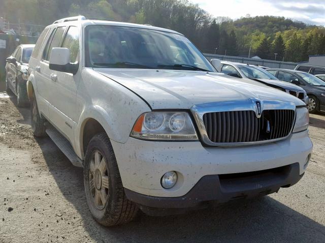 5LMEU88H24ZJ06124 - 2004 LINCOLN AVIATOR თეთრი ფოტო 1