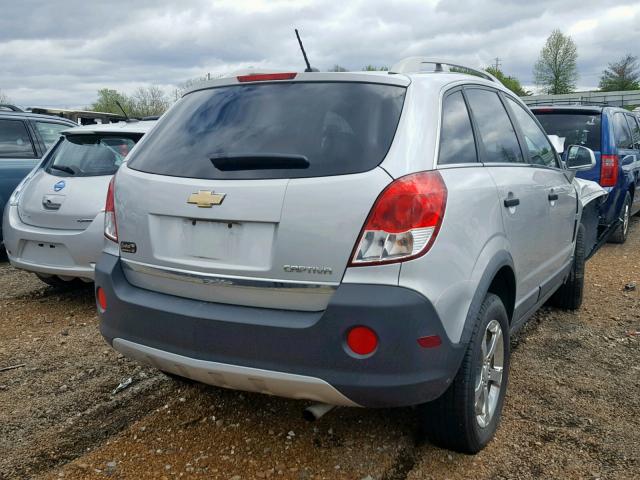 3GNAL2EK8CS554084 - 2012 CHEVROLET CAPTIVA SP SILVER photo 4