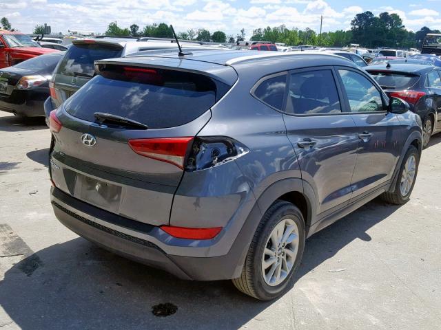 KM8J33A4XGU024979 - 2016 HYUNDAI TUCSON LIM GRAY photo 4