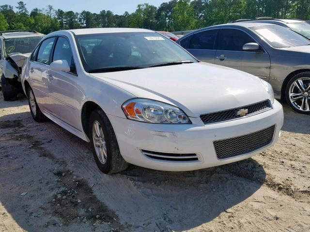 2G1WA5E37E1164793 - 2014 CHEVROLET IMPALA LIM WHITE photo 1