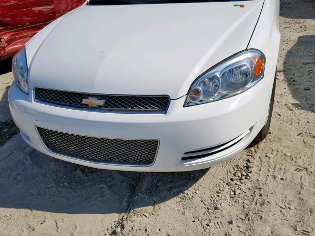 2G1WA5E37E1164793 - 2014 CHEVROLET IMPALA LIM WHITE photo 9