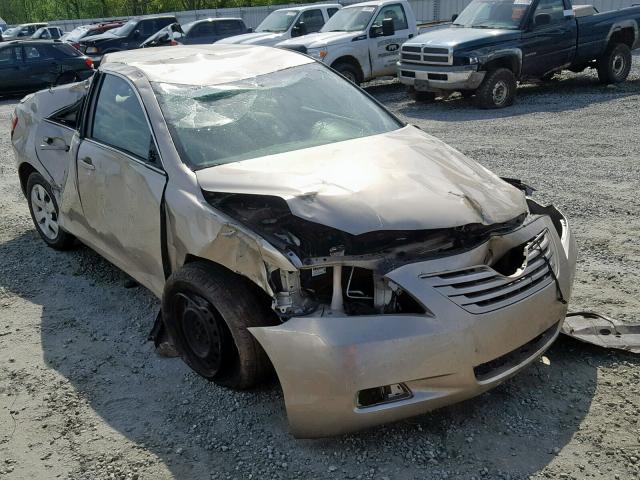 4T1BE46K37U096750 - 2007 TOYOTA CAMRY NEW GOLD photo 1