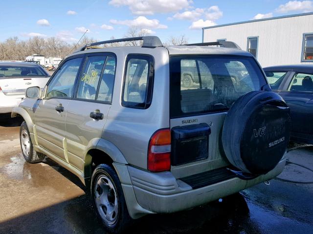 JS3TD62V2Y4106663 - 2000 SUZUKI GRAND VITA GRAY photo 3